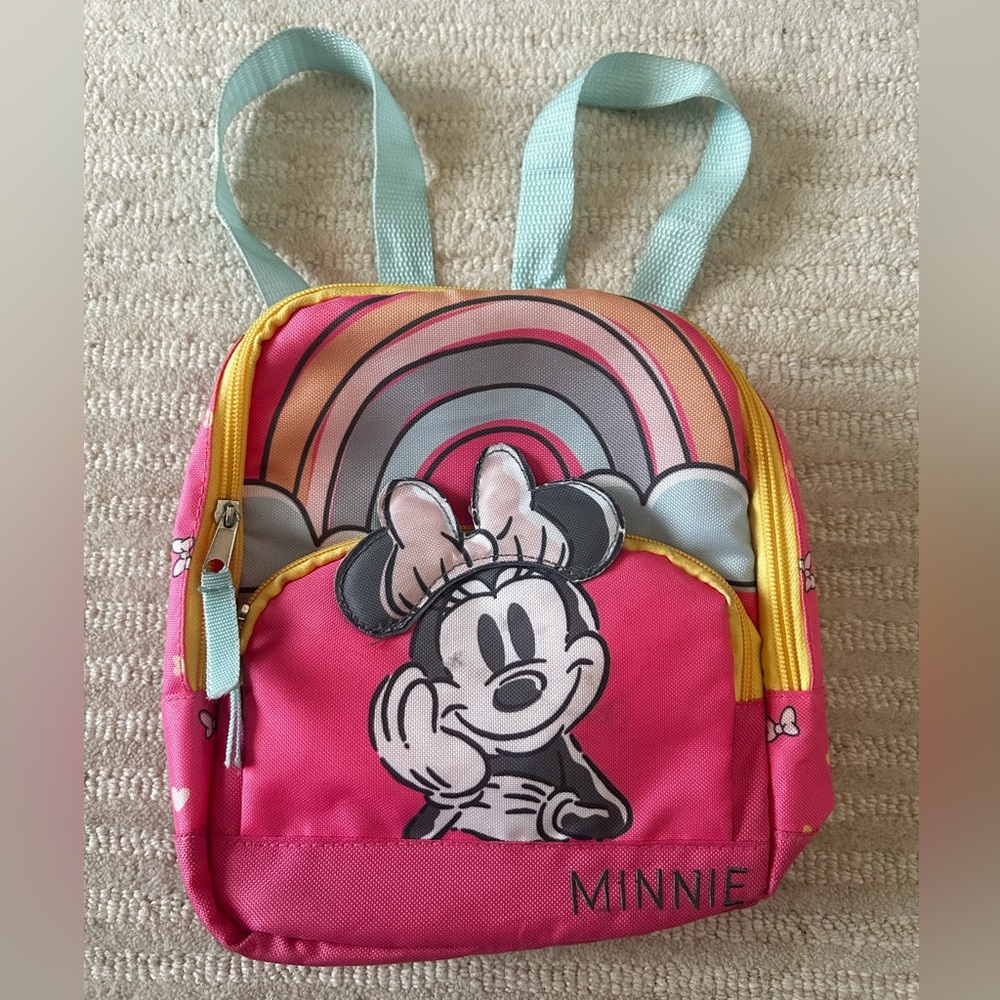 Like New Disney Baby Minnie Mouse Toddler Backpack - pink